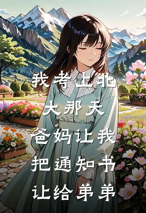 我考上北大那天，爸妈让我把通知书让给弟弟