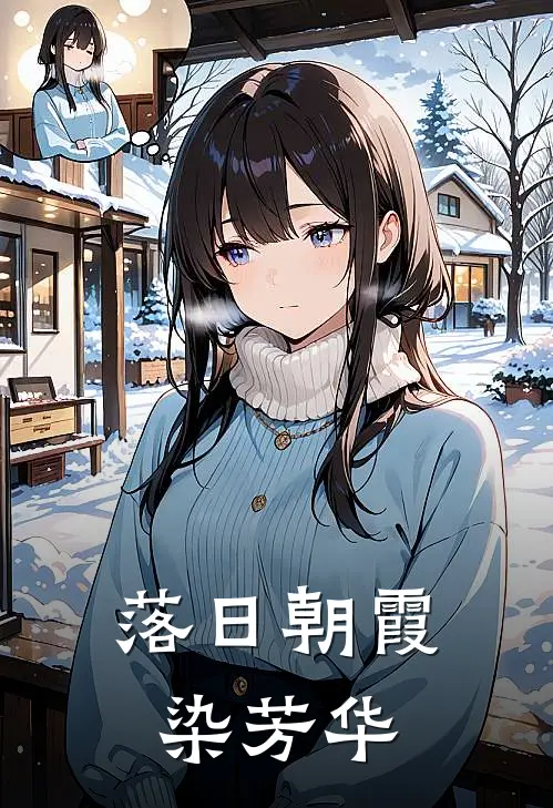 落日朝霞染芳华