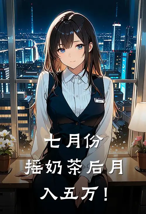 七月份，摇奶茶后月入五万！