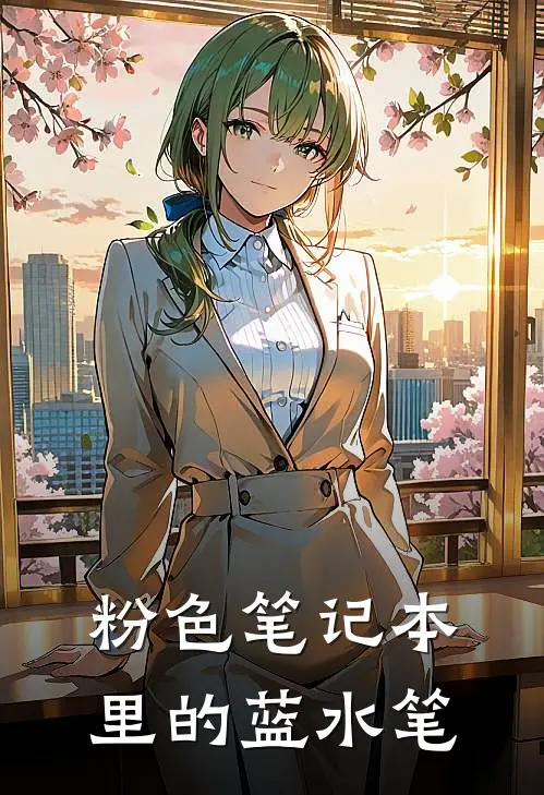 粉色笔记本里的蓝水笔