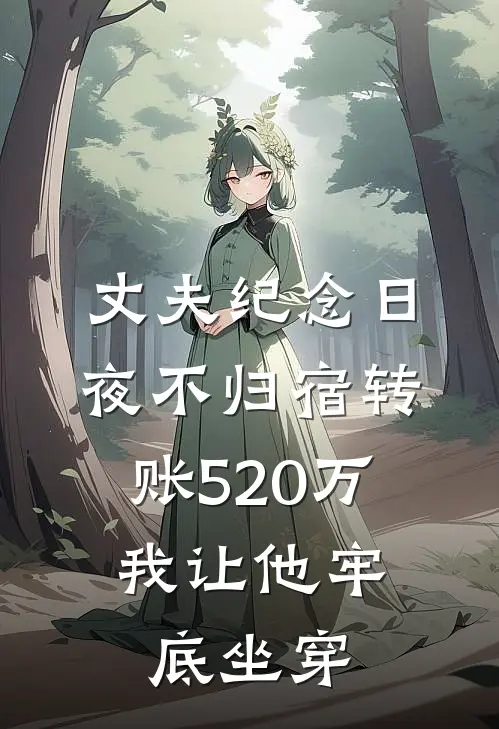 丈夫纪念日夜不归宿转账520万，我让他牢底坐穿