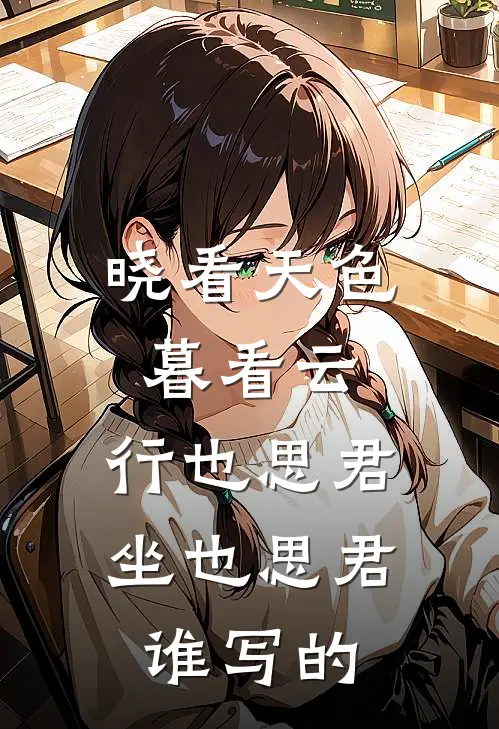 晓看天色暮看云,行也思君,坐也思君,谁写的