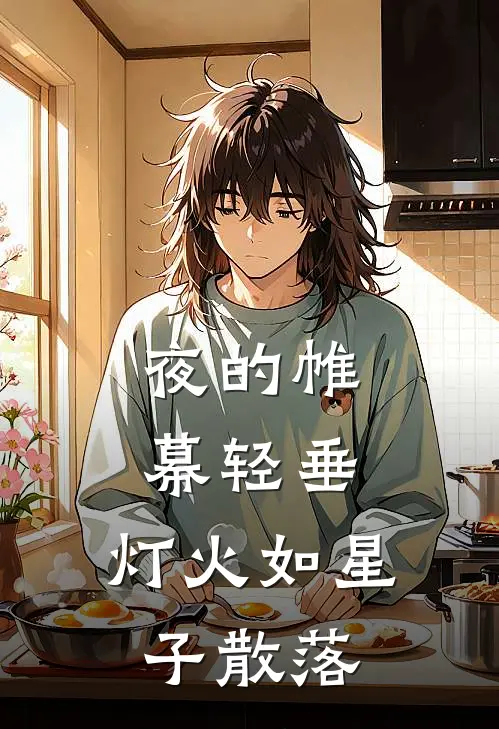 夜的帷幕轻垂,灯火如星子散落